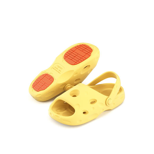 MM 山姆 科柔 儿童防滑凉拖鞋 爆米花黄 31/32码 商品图0