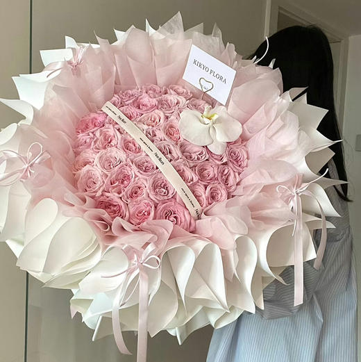 【鲜花预定】温柔粉荔 (请提前48小时预定） 商品图1