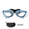 【加宽视野，使水下视野更宽】儿童泳镜防水防雾 高清男童游泳镜 泳帽大框女童专业游泳眼镜不勒眼-QQ 商品缩略图6
