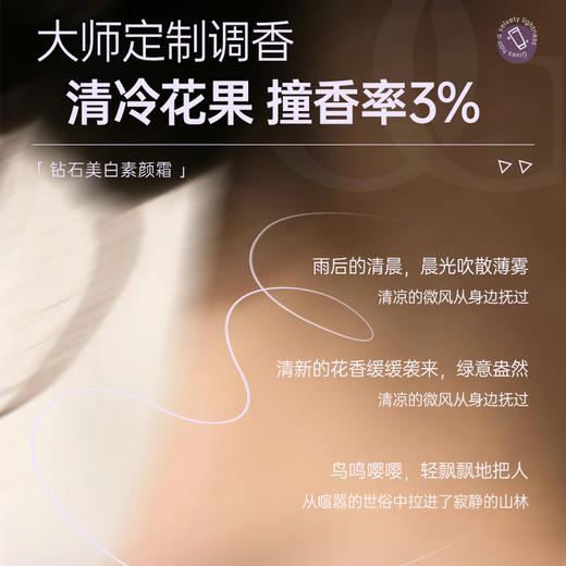 【新品】钻石美白素颜霜 贴肤不卡粉 130g 商品图3