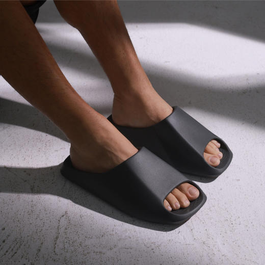 MM 山姆 科柔 男士防滑家居鞋 石墨黑  磬御 商品图2