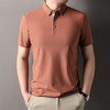 TZW-锦氨无痕冰丝短袖男士POLO衫2025夏季新款商务休闲宽松翻领t恤男 商品缩略图7