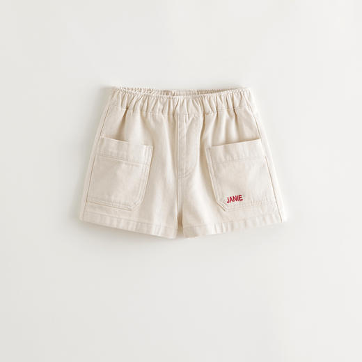 马克珍妮女童休闲时尚直筒短裤2025年夏装新款550861 商品图3