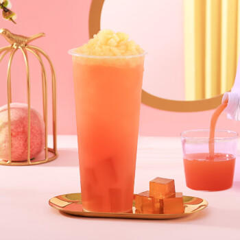 广禧优品桃饮料浓浆1L 浓缩水蜜桃果汁饮料奶茶店冲饮原料果味浓浆商用 /粮油调味 /烘焙原料 /饮品原料 商品图1