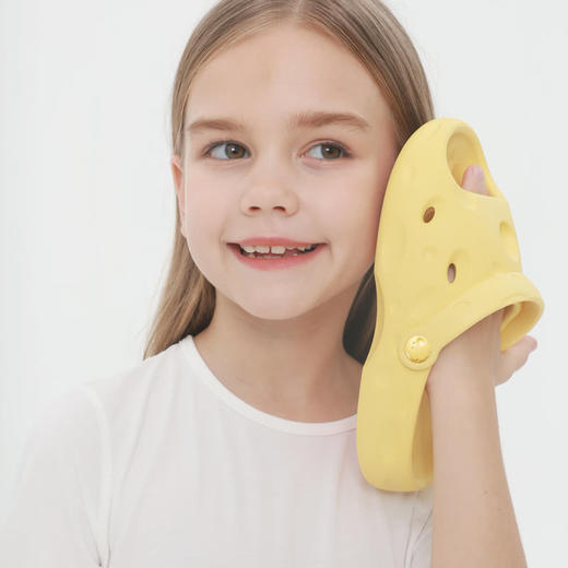 MM 山姆 科柔 儿童防滑凉拖鞋 爆米花黄 31/32码 商品图1