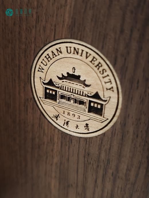 武大胡桃木/榉木笔筒 商品图2