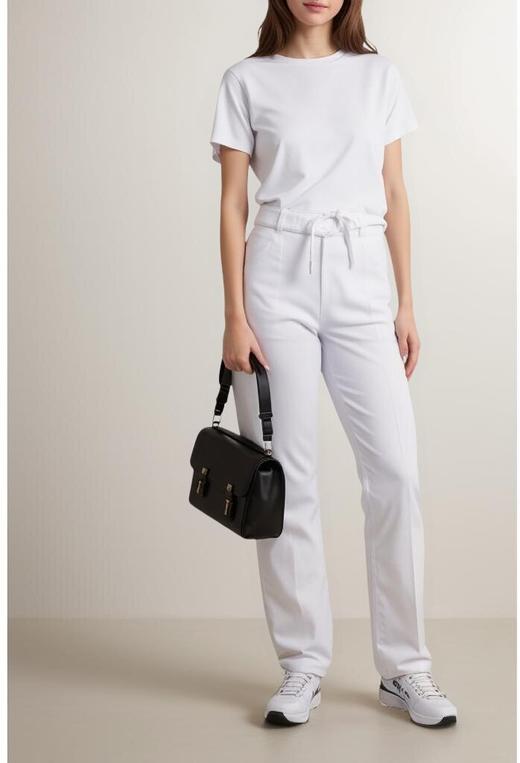 佐丹奴女装25年新款【桑蚕丝混纺】纯棉T恤衫05325221 商品图6