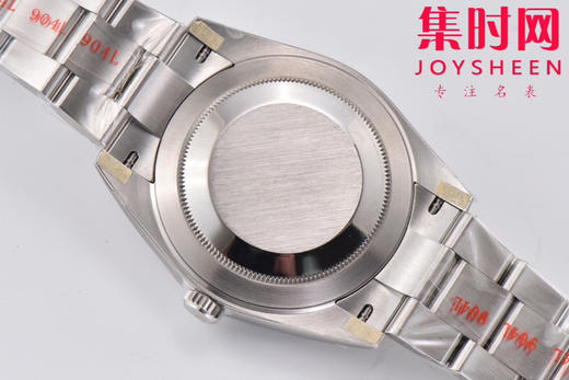 C厂劳力士日志型41mm 黑色盘 3235机 三珠链 904L钢 男士腕表 商品图8