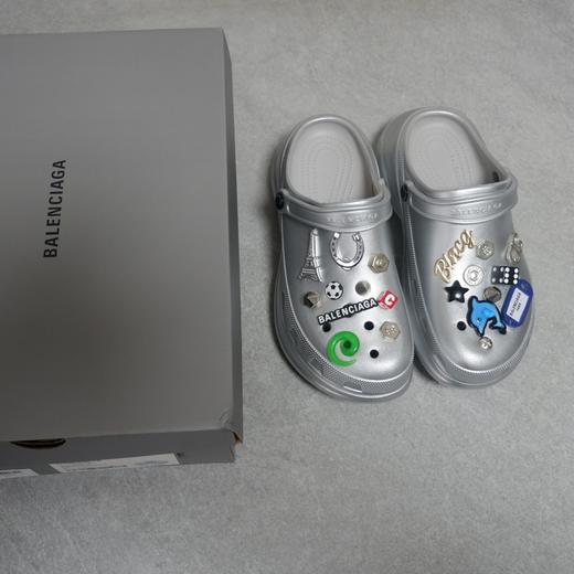 巴黎世家联名卡骆驰情侣款#CROCS MULE JIBBITU洞洞鞋（HC） 商品图0