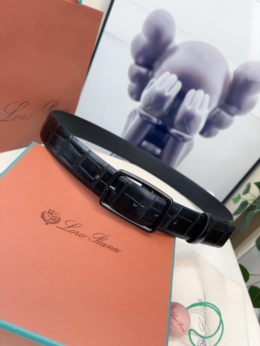 Loro Piana诺悠翩雅小牛皮腰带（GD） 商品图13