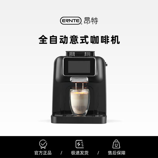 德国ernte全自动咖啡机家用研磨一体机商用办公美式意式奶泡机一体咖啡机 商品图0