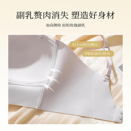 【小胸聚拢防走光】性感美背内衣女轻薄透气收副乳无钢圈文胸罩醉兰美背 商品图5
