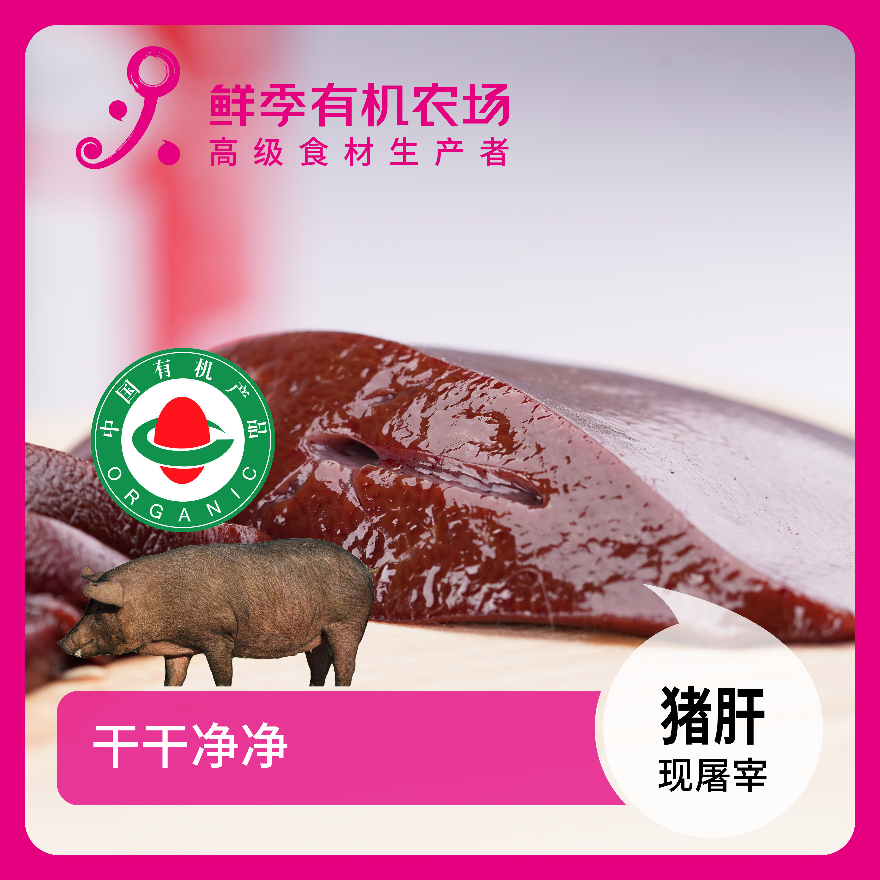 有机猪肝 250g