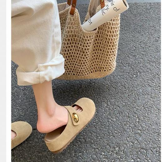 sandy.lady发财小金豆玛丽珍勃肯拖 商品图10