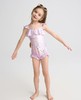 【春上新】8楼爱慕儿童Aimer Kids女孩2件装-粉星梦酷洛米连体泳衣AK167H302，吊牌价660元 商品缩略图4