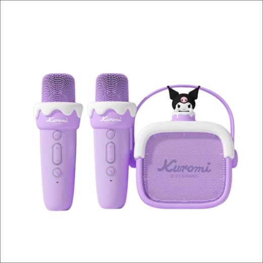 亿觅x三丽鸥 库洛米蛋糕崽话筒音响一体k歌套装（双麦） 商品图5