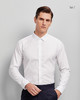 SENDI100支纱全棉成衣免烫男白色长短袖衬衫 商品缩略图0