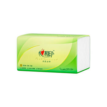 心相印抽纸茶语丝享系列150抽24包三层塑装纸面巾整箱纸巾（包邮） /家庭清洁/纸品 /清洁纸品 /抽纸 商品图0