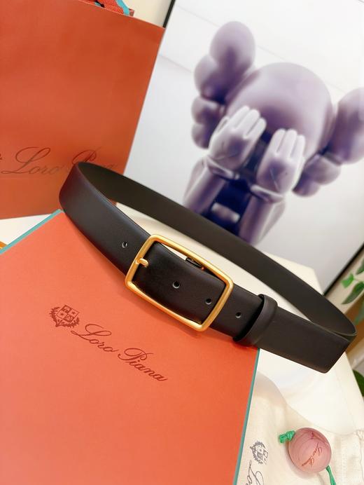 Loro Piana诺悠翩雅小牛皮腰带（GD） 商品图6