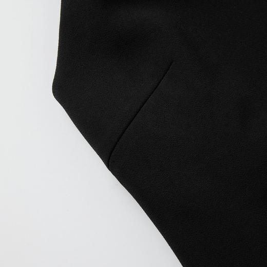 ROMI STUDIO优雅轮廓修身剪裁  一字肩弹力无袖连衣裙RWCRLG3010 商品图4