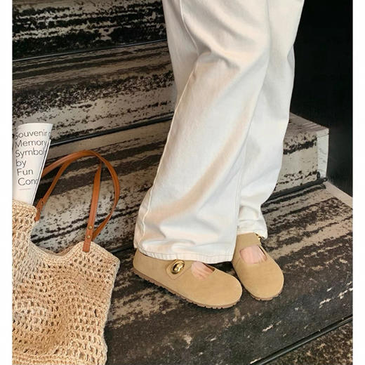 sandy.lady发财小金豆玛丽珍勃肯拖 商品图7