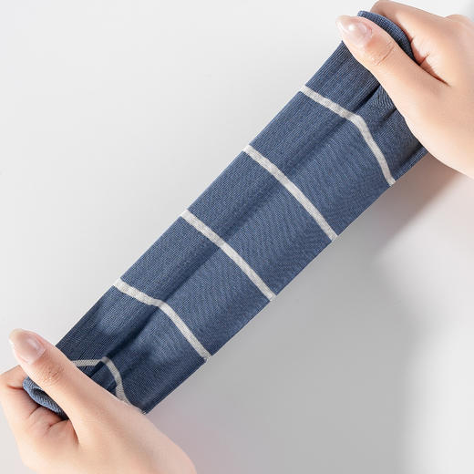 连绵·男士条纹船袜Y40（3双装） 商品图7