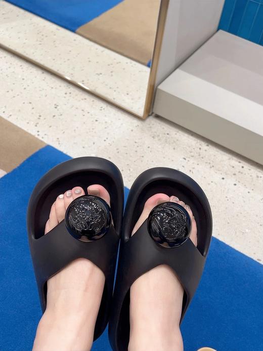 罗意威 鹅卵石圆球夹脚拖 胖嘟嘟的面包感太可爱啦！(HC) 商品图10