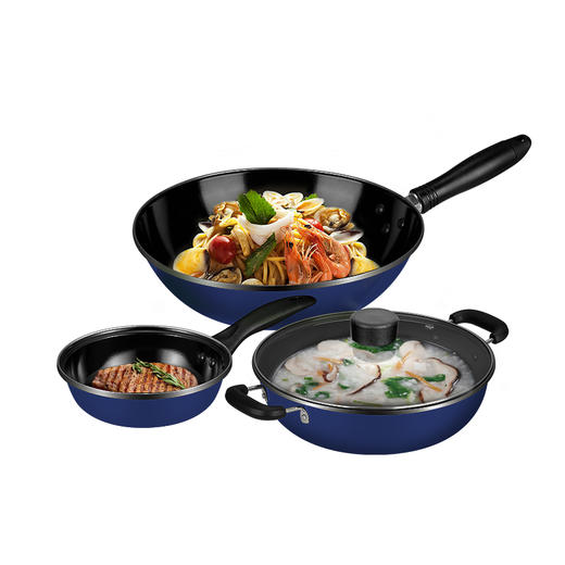 九阳搪瓷锅具三件套CF30-CJ940 商品图1