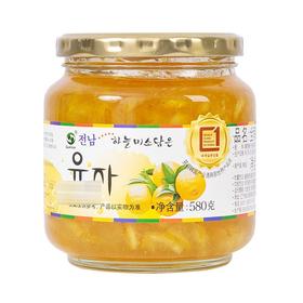 全南 蜂蜜柚子茶 580g/瓶
