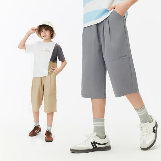 【纳维凯尔】【120-165】Navigare意大利小帆船童装男童梭织短裤 商品图0