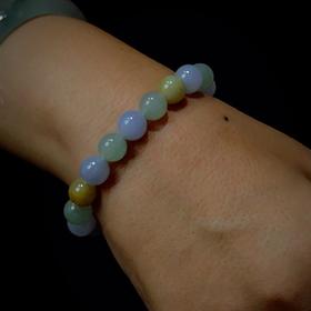 “莫奈花园”翡翠珠串