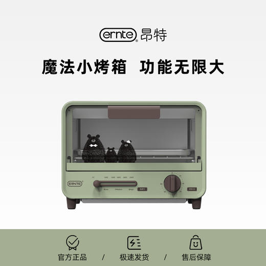 ERNTE昂特电烤箱迷你单层家用小型新款多功能台式家庭宿舍 商品图0