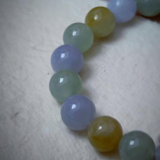 “莫奈花园”翡翠珠串 商品图8