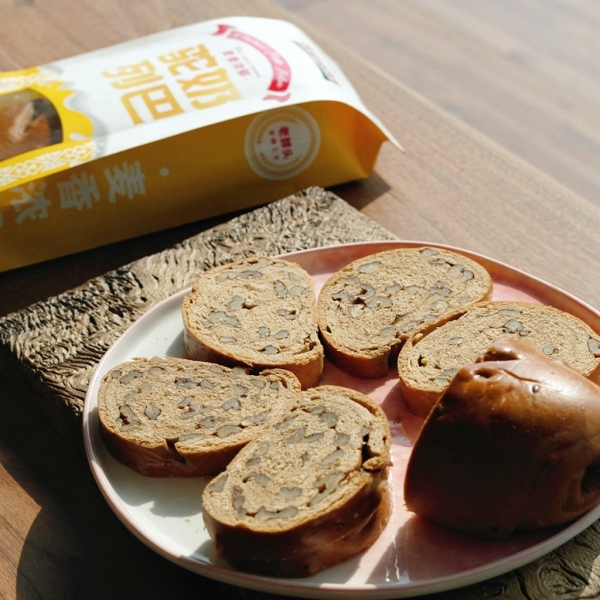 【每周三发货】优驼驼奶列巴 老酵头发酵，0反式脂肪酸，大块核桃仁，麦香味浓！25天保质期