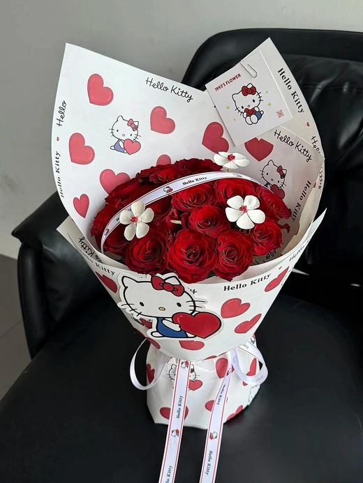 楚楚可人19支玫瑰花束四选一 商品图8