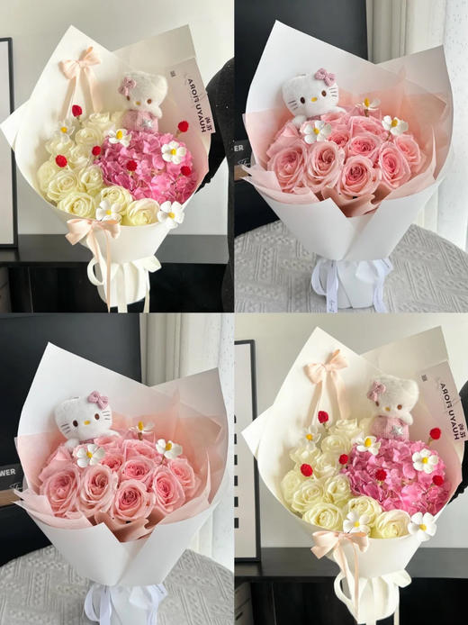 KT猫玩偶/粉裙KT猫/眼镜KT猫 商品图5