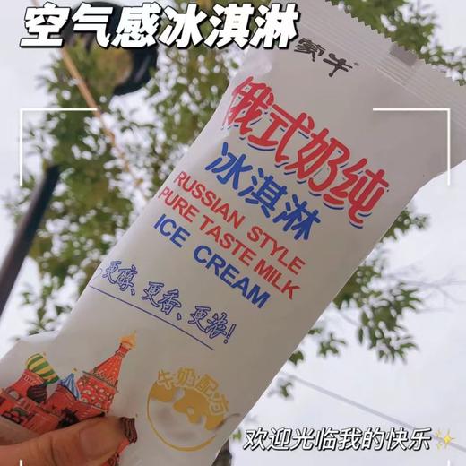 蒙牛俄式奶纯冰淇淋75g 商品图0