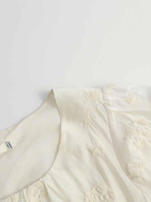 新中式重工刺绣连衣裙女2025年夏季新款超仙显瘦遮肉中长款裙子 商品图2