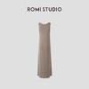 ROMI STUDIO环保和纸纱宽松剪裁  U领无袖针织连衣裙RWCSLT2981 商品缩略图1
