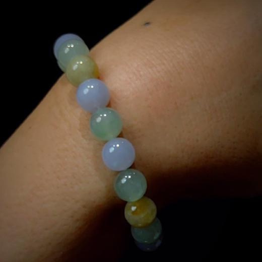 “莫奈花园”翡翠珠串 商品图1