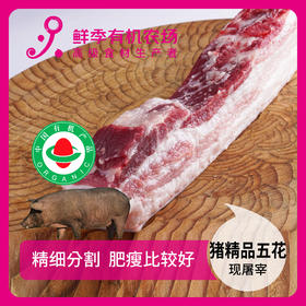 有机猪精品五花肉500g