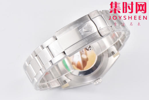 C厂劳力士日志型41mm 黑色盘 3235机 三珠链 904L钢 男士腕表 商品图4