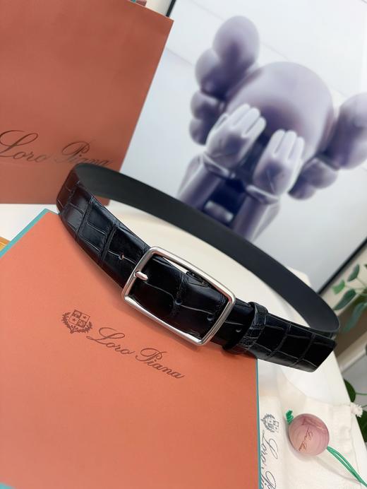 Loro Piana诺悠翩雅小牛皮腰带（GD） 商品图12