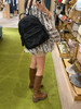 美国现货¥1199直邮！TB Tory Burch Ella 女士尼龙帆布双肩包旅行背包 黑色 商品缩略图6