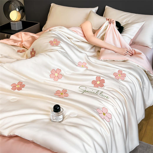 A类母婴级凉感夏凉被冰丝夏被 商品图1