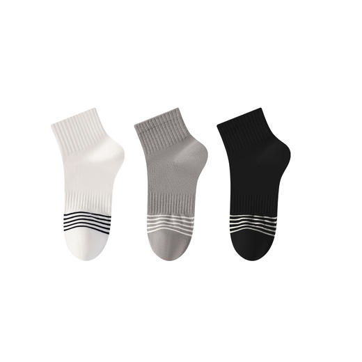 连绵·男士短筒袜Y21（3双装） 商品图13