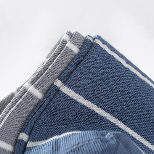 连绵·男士条纹船袜Y40（3双装） 商品图10