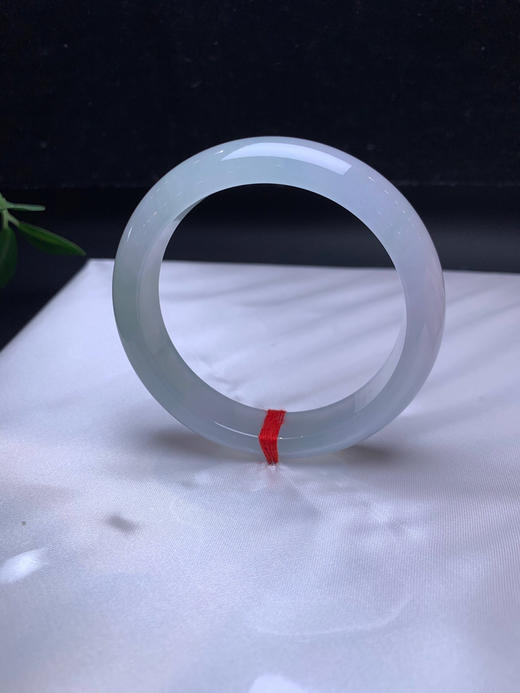 612978，54.5冰底正圈种水镯。超级冰透 。整体干净起光，小清新 商品图4