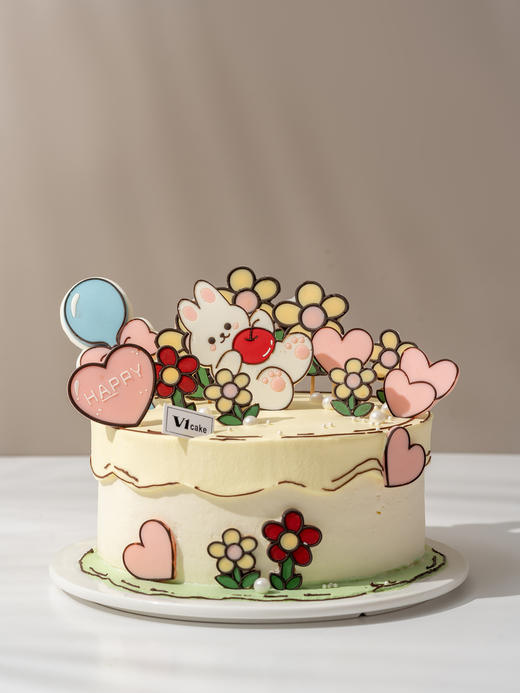 幸福小兔漫画蛋糕 商品图2