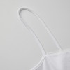 ROMI STUDIO“Clean fit”白色全棉一字领花边吊带背心 RWCSST2626 商品缩略图2